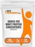 BulkSupplements.com Grass Fed Whey 