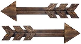 Dahey Rustic Wooden Arrow Wall Deco