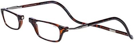 Clic XXL Magnetic Reading Glasses in Tortoise, 1.50