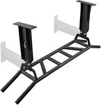 Yes4All Heavy Duty Wall Mounted Pull Up Bar – Multi-Grip Pull Up Bar Ceiling Mount / Ceiling Mount Pullup bar / Chin Up Bar for Home Gym Workout