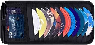 Wisdompro Car CD Case Holder, Vehic