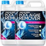 10L of Pro-Kleen Pool Algae Remover - Removes & Prevents Algae Growth - High Concentration, Long-Lasting Professional Formula