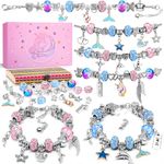 BIIB Gifts for Teenage Girls, Bracelet Making Kit Arts and Crafts for Kids, Unicorn Gifts for Girls Birthday Presents, Toys Age 6-12 Years Old Kids Christmas Stocking Fillers Jewellery Making Kit