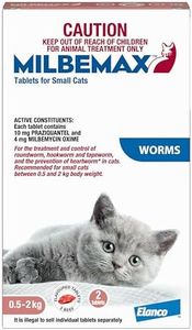 MILBEMAX SMALL CAT 2 TABS 0.5 - 2KG BODY WEIGHT