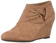 Chinese Laundry Women's Viveca Ankle Boot, Deep Rose Suede, 6 UK