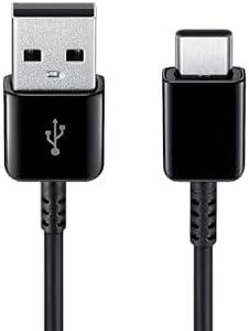 Samsung Galaxy Official USB-A to C Data Cable, 1.5m, Black Compatible with Smartphone