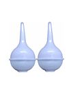 Comfort Soft Sterile Ear Bulb Rubber Hand Squeeze Baby Bulb Suction Sucker - 2 oz - Nasal - Ulcer (2 Pack)