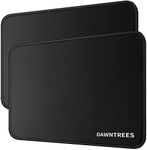 DAWNTREES Mouse Pad 2 Pack,Highly Sensitive Game Mouse Pad 26x22cm,Non-Slip Rubber Base,Mouse Pads for Home, Office & Gaming