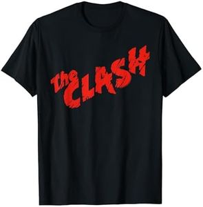 The Clash - Scratched Red Logo T-Shirt
