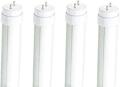 WYZM F15T8 LED Replacement Bulb,4-Pack,7Watt,for F15T8 RV Light Bulb-18 (17-3/4" pin to pin),Daylight 5500K White Color (12-30V DC-4Pack)