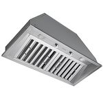 Ancona Pro 34" 600 CFM Ducted Insert Range Hood in Stainless Steel AN-1330