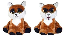 William Mark- Feisty Pets:Sly Sissypants Adorable 8.5 Plush Stuffed Fox That Turns with A Squeeze