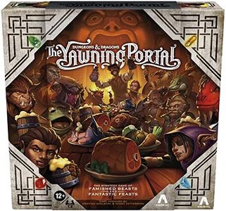 Avalon Hill Dungeons and Dragons: The Yawning Portal Game, D andD Strategy Board Game for 1-4 Players, D andD Board Games for Ages 12 and Up, Family Games (F6647)