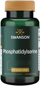 Swanson, Phosphatidylserine, 90 Softgels, 300mg Phosphatidylserin je Dosis, Glutenfrei, GMO frei, Geschmacksneutral