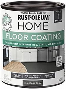 Rust-Oleum 365928 Floor Coating Base Coat Charcoal Gray Quart