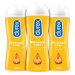 Durex Lubricant Gel for Men & Women- 200ml each | Water based lube -Pack of 3