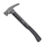 Boss Hammer BH14TIPFS 14 oz. Fiberglass Handle Smooth Face Titanium Hybrid Hammer