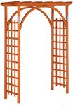 VINGLI 85in Wooden Arbor, Wedding A