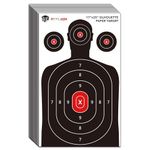 Atflbox Silhouette Paper Target for The Range, 17X25 inch Target Paper for Indoor and Outdoor Use, Suitable for Handguns, Pistols, Rifles, Airguns, Pellet Gun, BB Guns