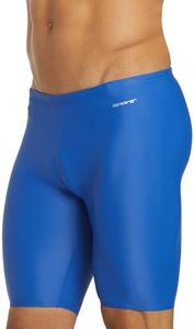 Sporti Jammers Swimsuit for Men, Solid Compression Jammer Swimsuit - Royal - 26