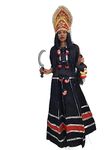 BookMyCostume Kali Mata Hindu Goddess Girls Fancy Dress Costume 6-7 years