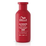 Wella Professionals ULTIMATE REPAIR Shampoo| Professional Lightweight Cream Shampoo for Damaged Hair | Replenishes and Repairs | 8.4 Fl oz.