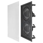 OSD Dual 8" Trimless in Wall Subwoofer 300W, for Home Theaters IWDUAL8