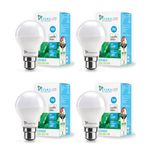 SYSKA SRL 9W B22 Led Bulb (Cool Day Light Bulb, Pack Of 4, B22D Base)