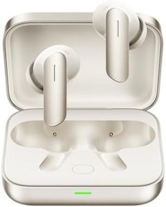 realme Buds Air 7, 12.4mm Dynamic Bass Drivers,52Hrs Playtime, 52dB Hybrid ANC,6 Mic ENC, 45ms Low Latency, 360° Spatial Audio, Hi-Res LHDC, IP55 Dust & Water Resistant, BT v5.4 (Ivory Gold)