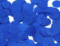 Kidsy Winsy Premium Tissue Paper Confetti 1 Inch Circle (Navy, 100 gms/10000 Pcs)| Bigger Value Pack| Decoration Items for Birthday, Anniversary, Baby Shower| Decor for Balloon Decoration