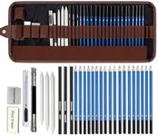 Wynhard Sketch Drawing Pencil Set Drawing Sketching Pencil Kit 29 Pcs Shading Pencils Set Drawing Pencil Set for Artists Pencil Shading Drawing Sketch Artist Kit Sketching Kit for Artist