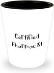 Certified Pharmacist Shot Glass Gif