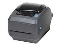 Zebra GK420t - Label Printers (203 x 203 DPI, Wired, 0.08-0.2, 0.003-0.0075, CODABAR (NW-7), EAN13, EAN8, Industrial 2/5, Interleaved 2/5, UPC-A, UPC-E, Grey) (Refurbished)