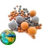 通用 Tourmaline Balls for Betta Fish Tank Accessories.Shrimp Mineral Freshwater Aquarium Tank.Mineral Supplement Substrate,Water Conditioner for Freshwater Shrimp etc