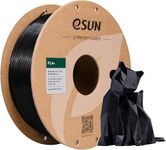 3IDEA e-Sun PLA+ Filament 1.75mm, 3D Printer Filament PLA Plus, Dimensional Accuracy +/- 0.03mm, 1KG Spool (2.2 LBS) 3D Printing Filament for 3D Printers, Black