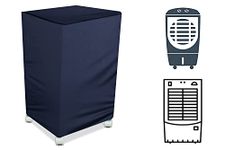 Stylista Cooler Cover Compatible for Bajaj DC2016 Glacier 67 Liter Medium Tower Cooler Blue Color