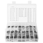 Roll Pin Assortment 280-Piece, Tension Pins with Storage Box, M1.5, M2, M2.5, M3, M4, M5, M6, M8 | 6-30mm | Stainless Steel