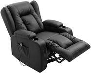 Electric Massage Chair Armchair PU 