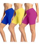 wirarpa Women's Cotton Boy Shorts Underwear Anti Chafing 3 Pack Soft Short Long Leggings Plus Boy Shorts Panties Multicolor Medium