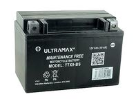 Genuine Ultra Max TTX9-BS, 12V 8AH 90 CCA Motorbike Battery Replaces YTX9-BS