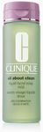 Clinique 3-Step All About Clean Liquid Gentle Facial Cleanser Soap For Dry Combination Skin Types, Mild, 6.7 fl. oz.