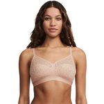 Chantelle Women's Norah Supportive Wirefree, Nude Blush, 34E