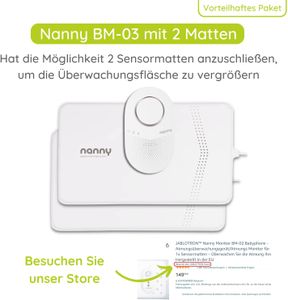 JABLOTRON Nanny Baby Breathing Monitor – BM-03 Infant Sleep Sensor