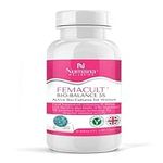 FEMACULT Bio-Balance 5S by Numana Wellbeing | New 60 Capsules Pack | 5 Strain | 10 Billion Live Bacteria for Women | Vaginal & Gut Friendly Bacterial Cultures | Candida Yeast Balance Support