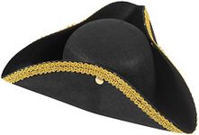 Funny Party Hats Revolutionary War Hat - Colonial Hat - Tricorn Hat - Revolutionary Costumes