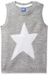 Amazon Brand - Jam & Honey Boy's Acrylic Casual Sweater (AW21JH-BSWT-905_Grey Melange_11-12 Years)