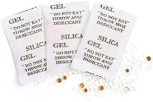 LotFancy 155 Packs 2g Silica Gel Packets, Food Grade, Dehumidifiers Disposable Moisture Absorber, for Home Drawer Windows Wardrobe Clothes Storage Camera Bag Shoes