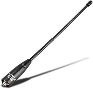 BTECH Authentic Genuine Nagoya NA-701C (Commercial Frequency Tuned) 8-Inch Whip VHF/UHF (155/455Mhz) Antenna SMA-Female for and BaoFeng Radios