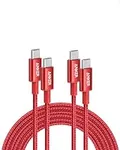 Anker USB C Cable 100W (10ft, 2pack