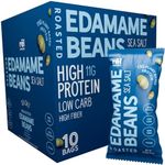 Rēl Snacks Sea Salt Roasted Edamame